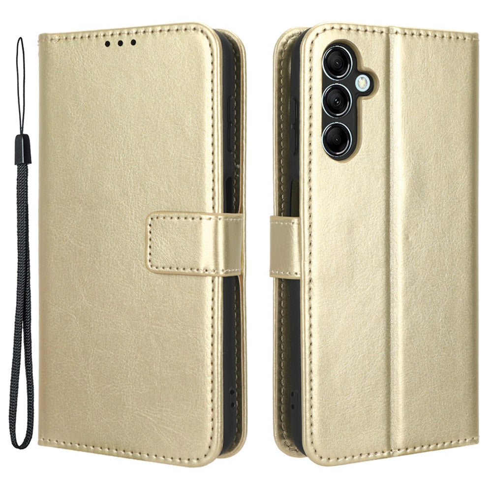 For Samsung Galaxy F34 5G M34 5G Crazy Horse Texture Leather Case Phone Cover with Wallet Stand For Samsung Galaxy F34 5G M34 5G Crazy Horse Texture Leather Case Phone Cover with Wallet Stand
